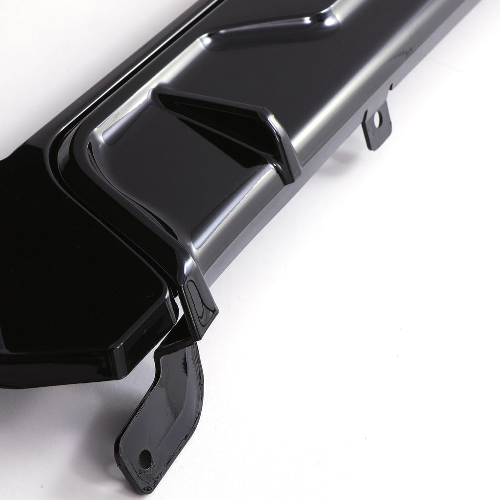 Diffusore Posteriore a Quadruplo Scarico Nero Lucido BMW Serie 3 G20 19-21 - foto 6