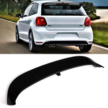 Spoiler da Tetto Stile WRC Nero Lucido VW Polo MK5 6R 6C 09-18