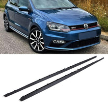 Minigonne Stile GTI Nero Opaco VW Polo MK5 Facelift 15-18