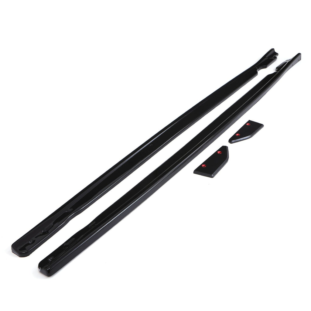 Minigonne Stile R Nero Lucido VW Golf MK8 20+ - foto 3