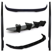 Kit Aero Completo Nero Lucido VW Golf MK8 R dal 2020 - foto 2