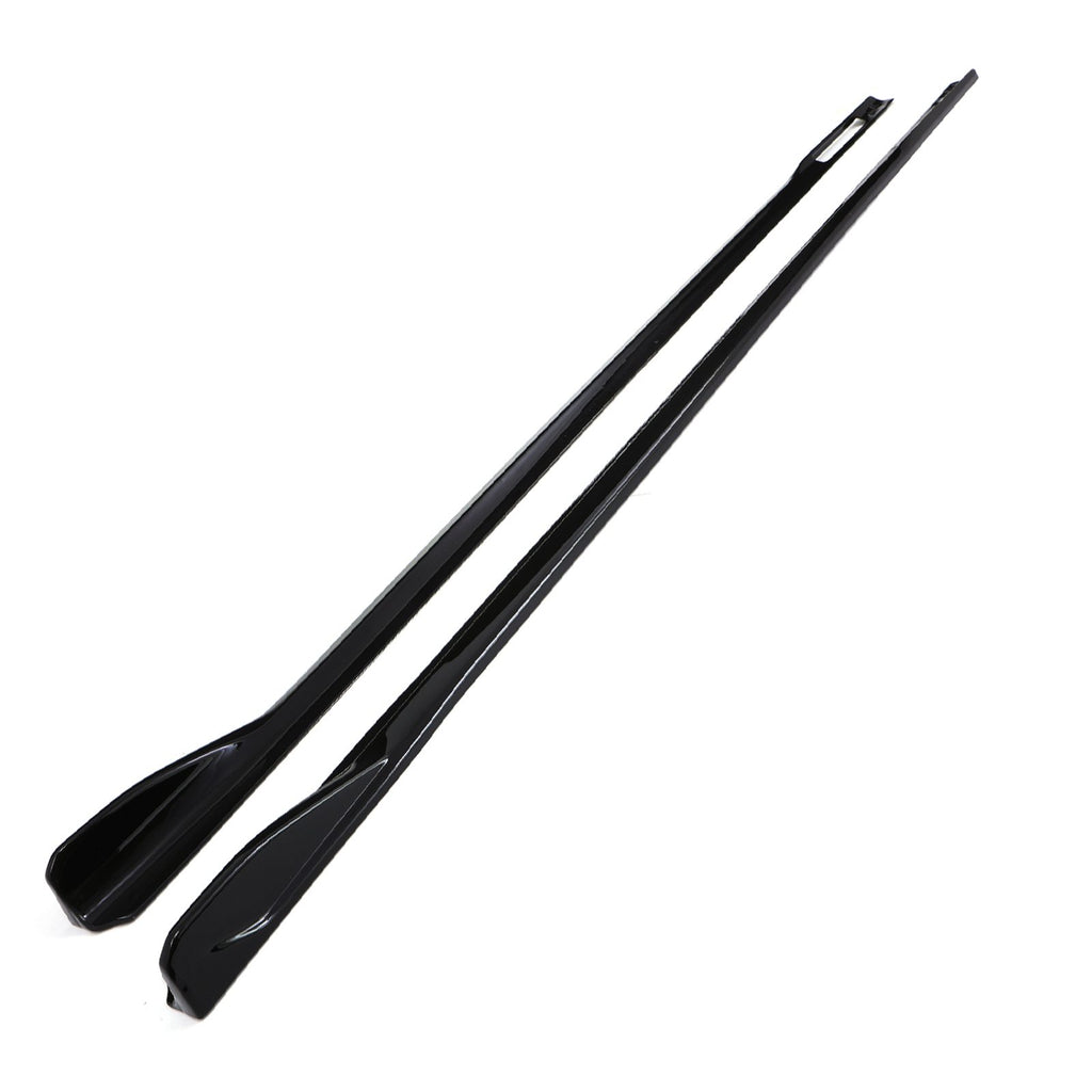 Minigonne con Alette Nero Lucido BMW Serie 4 G22 G23 G26 20+ - foto 6
