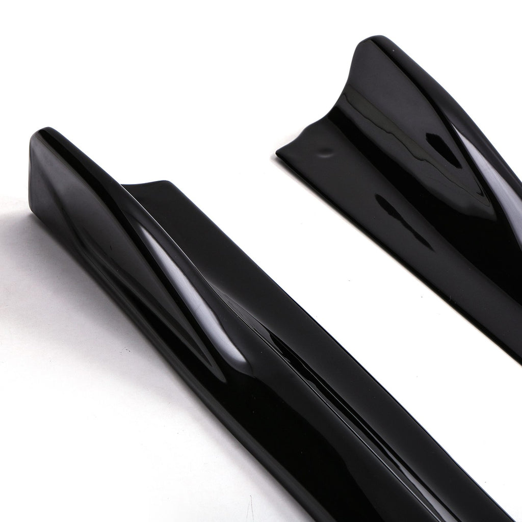 Minigonne con Alette Nero Lucido BMW Serie 4 G22 G23 G26 20+ - foto 5