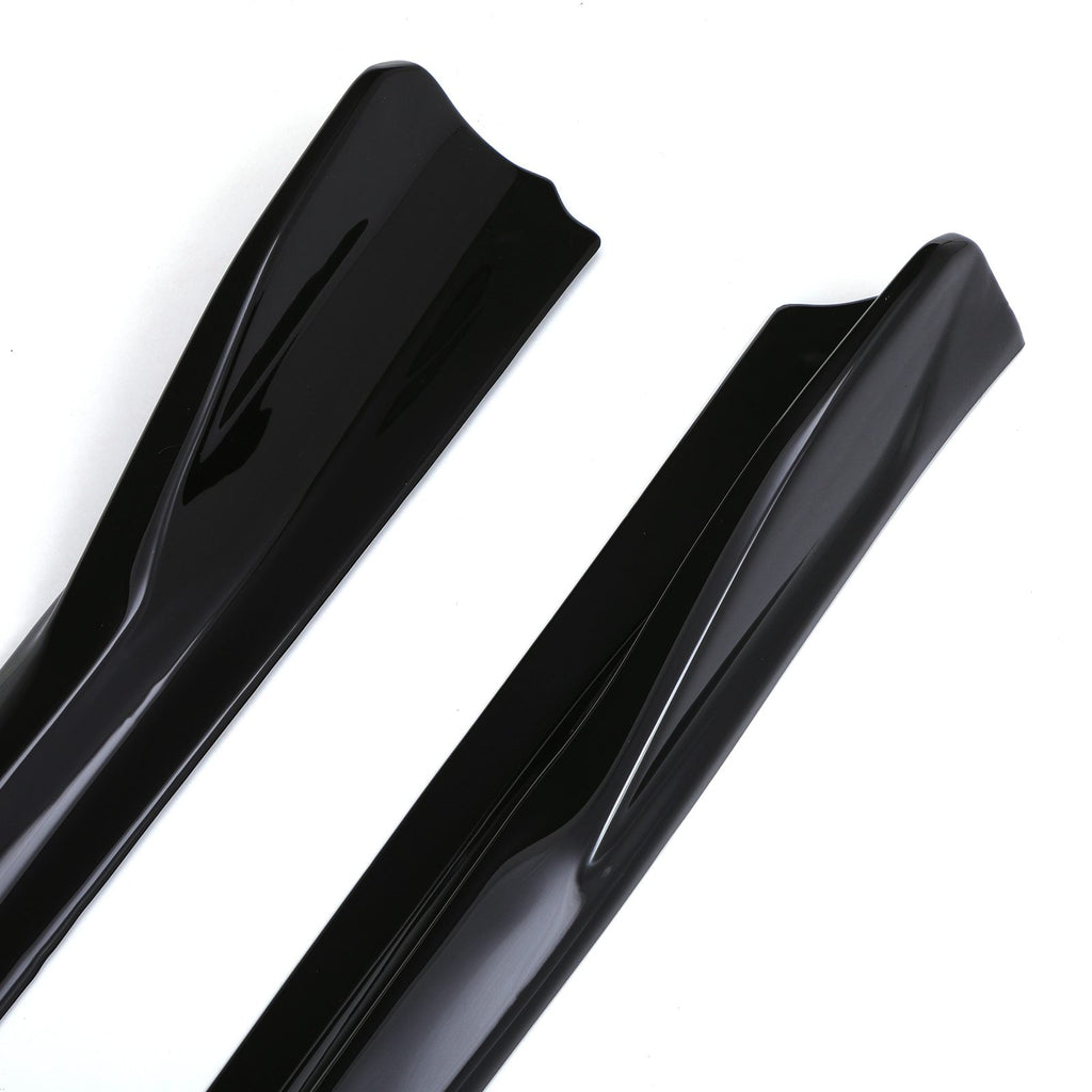 Minigonne con Alette Nero Lucido BMW Serie 4 G22 G23 G26 20+ - foto 3