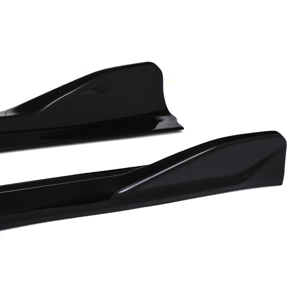 Minigonne con Alette Nero Lucido BMW Serie 4 G22 G23 G26 20+ - foto 9