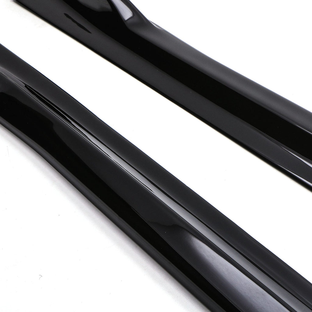 Minigonne con Alette Nero Lucido BMW Serie 4 G22 G23 G26 20+ - foto 7