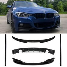 Kit Aero Completo Nero Lucido BMW Serie 3 F30 12-18