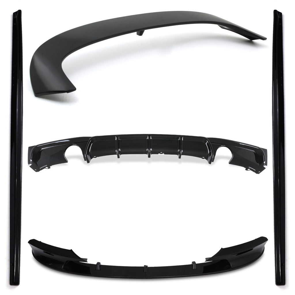 Kit Aero Completo Nero Lucido BMW Serie 3 F31 Touring 12-18 - foto 2