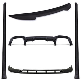 Kit Aero Completo Nero Lucido BMW X4 G02 LCI dal 2022 - foto 2