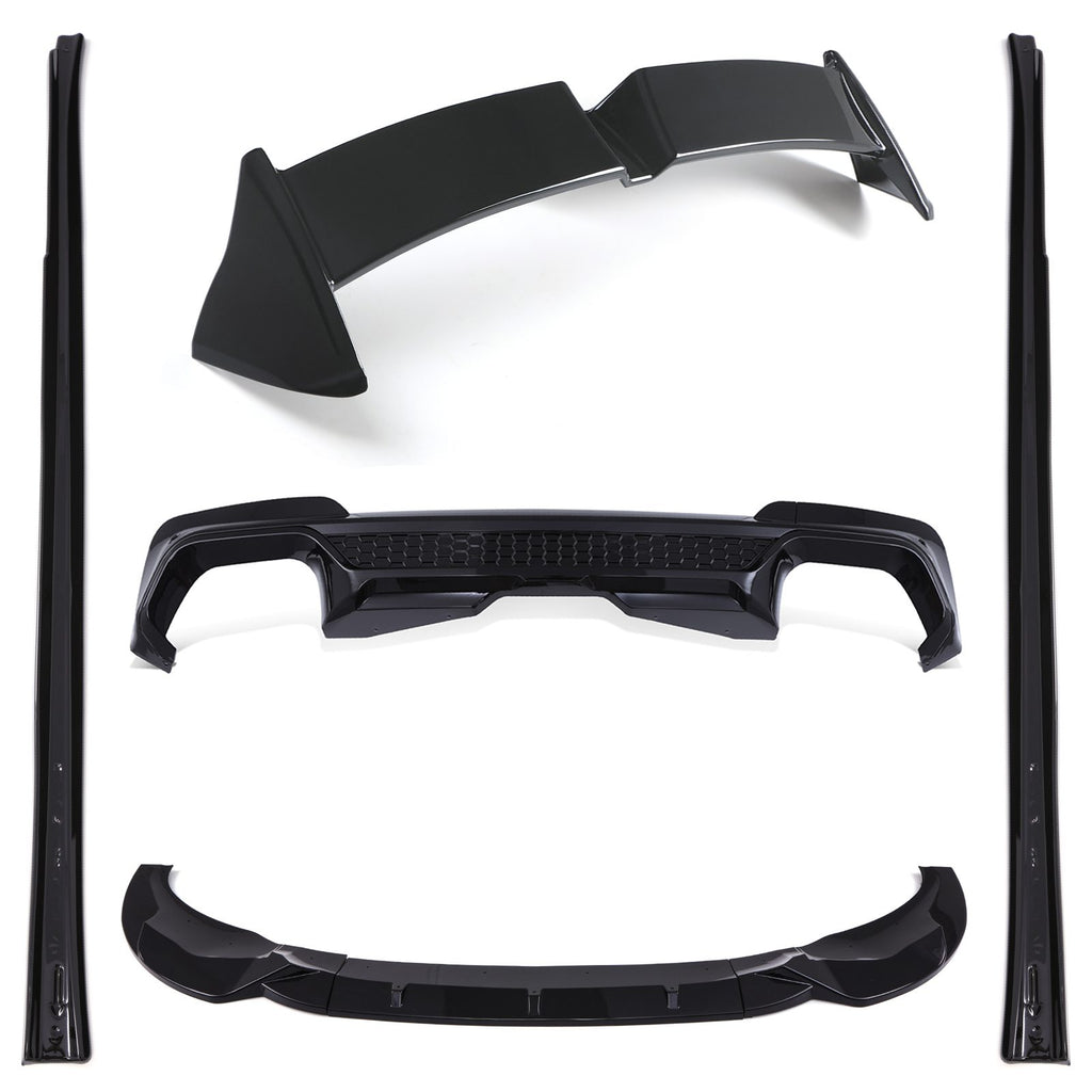 Kit Aero Completo Nero Lucido BMW X3 G01 18-21 - foto 2