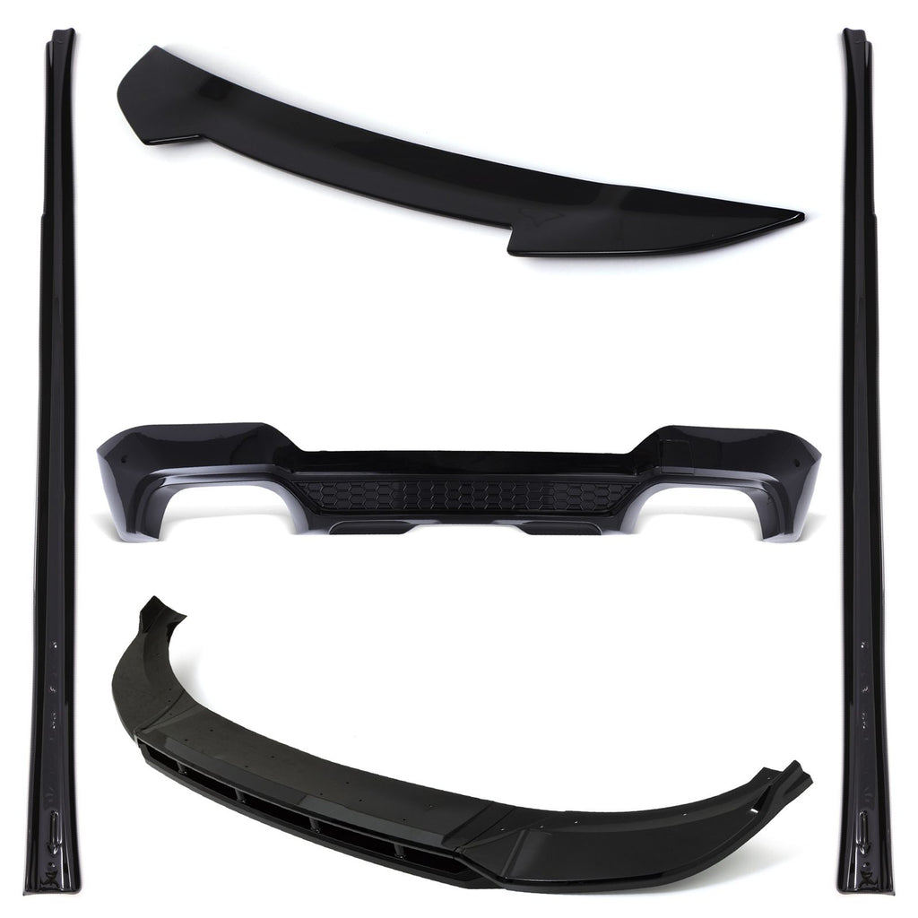 Kit Aero Completo Nero Lucido BMW X3 G01 LCI dal 2022