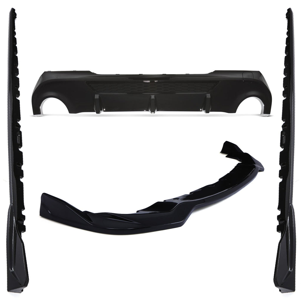 Kit Aero Completo Nero Lucido BMW Serie 1 F40 19-24 - foto 2