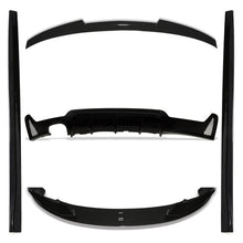Kit Aero Completo Nero Lucido BMW Serie 4 F32 Coupe 13-20 (2)