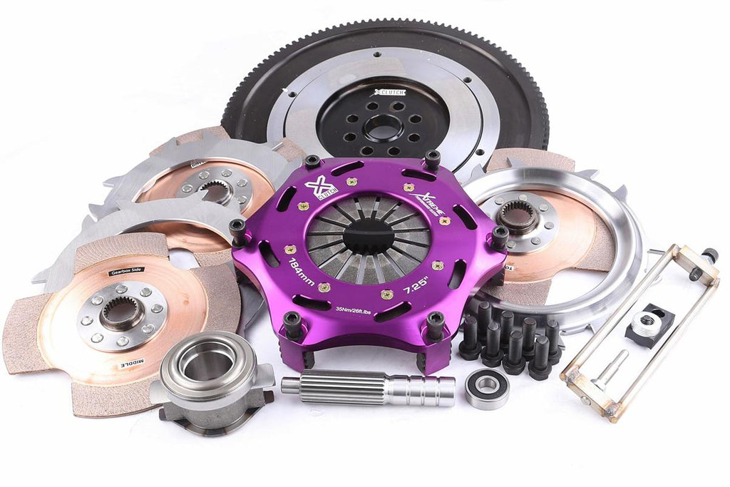 Kit frizione + volano Xtreme Performance Ø 184 mm ceramico rigido tridisco - Subaru Impreza GC8 GF8 GDA GGA GDB GDF GRB GRF GVF 1996-2013 / Subaru WRX 2014