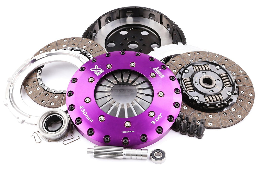 Kit frizione + volano Xtreme Performance Ø 230 mm mozzo a molle organico bidisco - coppia 1000 Nm - Subaru BRZ ZC6 ZD8 2012-2021 / Toyota GR86 ZN8 2022 / Toyota GT86 MK1 ZN6AC ZN6BC ZN6EY 2012-2016