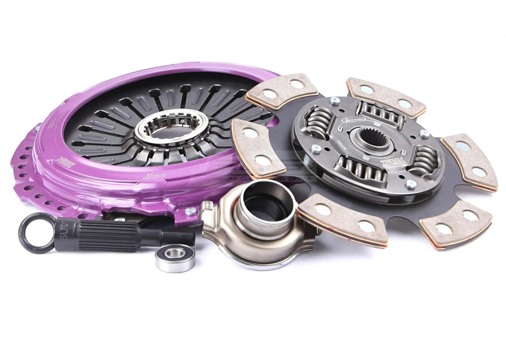 Kit frizione Xtreme Performance rinforzato ceramico a molle - coppia 865 Nm - carico 1250 kg (incremento del 25%) - Subaru Impreza GC8 GF8 GDA GGA GGB GDB GDF GRB GRF GVF 1996-2013 / Subaru WRX 2014