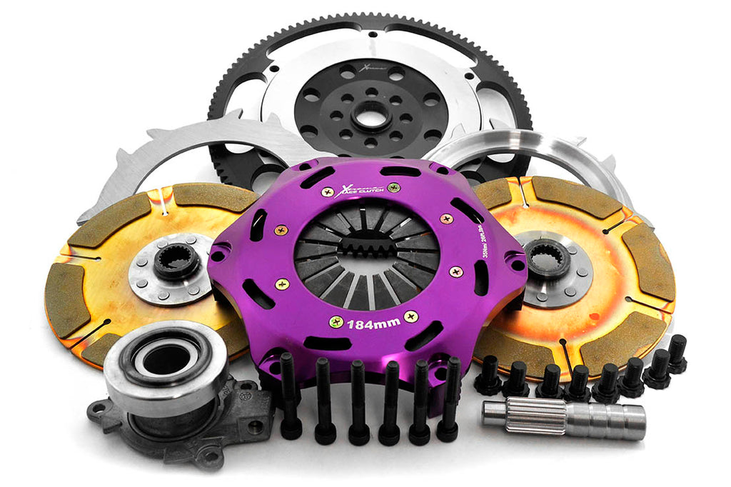 Kit frizione + volano Xtreme Performance Ø 184 mm ceramico rigido bidisco con reggispinta idraulico CSC - coppia 1220 Nm - Suzuki Swift serie 5 A2L414 2017-2019