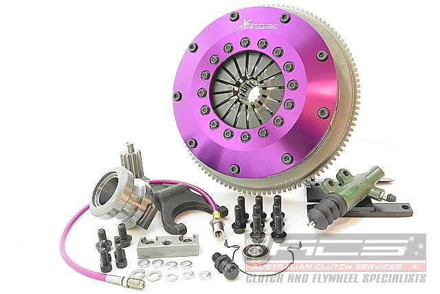 Kit frizione + volano Xtreme Performance Ø 200 mm ceramico rigido bidisco - coppia 1200 Nm - Toyota Supra MK3 MK4 JZA80 1993-2002