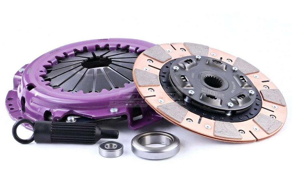 Kit frizione Xtreme Performance rinforzato ceramico ammortizzato - carico 700 kg (incremento del 30%) - coppia 430 Nm - Toyota Celica MK1 1973-1977 / Toyota Corona 1975-1979 / Toyota Cressida 1977-1981 / Toyota Crown 1971-1979 / Toyota Hiace serie 2