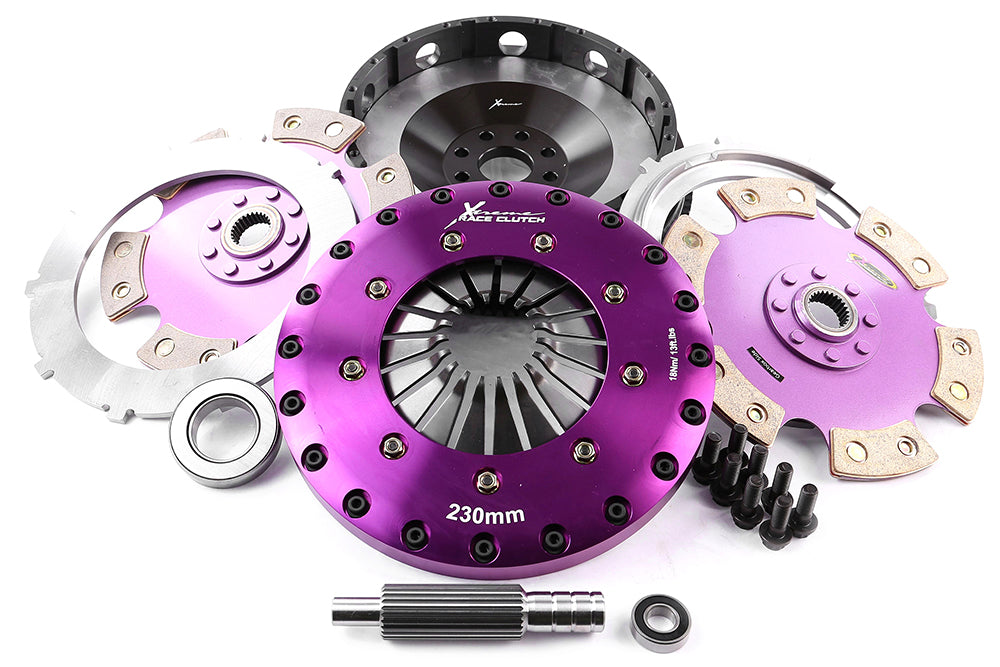 Componenti frizione Xtreme Clutch kit di conversione frizione TOYOTA JZ GM 26x28.6mm - Ø 230 mm - 26 denti - Ø mozzo 28.6 mm - KTY23551-2E