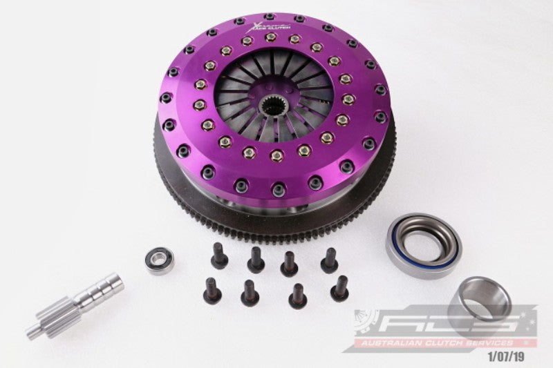 Componenti frizione Xtreme Clutch kit di conversione frizione TOYOTA 1UZ TTI 21x29.8mm - Ø 230 mm - 21 denti - Ø mozzo 29.8 mm - KTY23564-2E