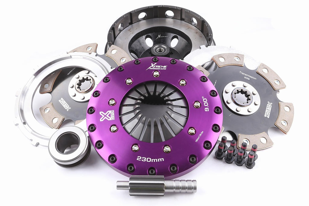 Componenti frizione Xtreme Clutch kit di conversione frizione TOYOTA JZ BMW 10x35mm (previsto per 12mm adapter) - Ø 230 mm - 10 denti - Ø mozzo 35 mm - KTY23579-2E