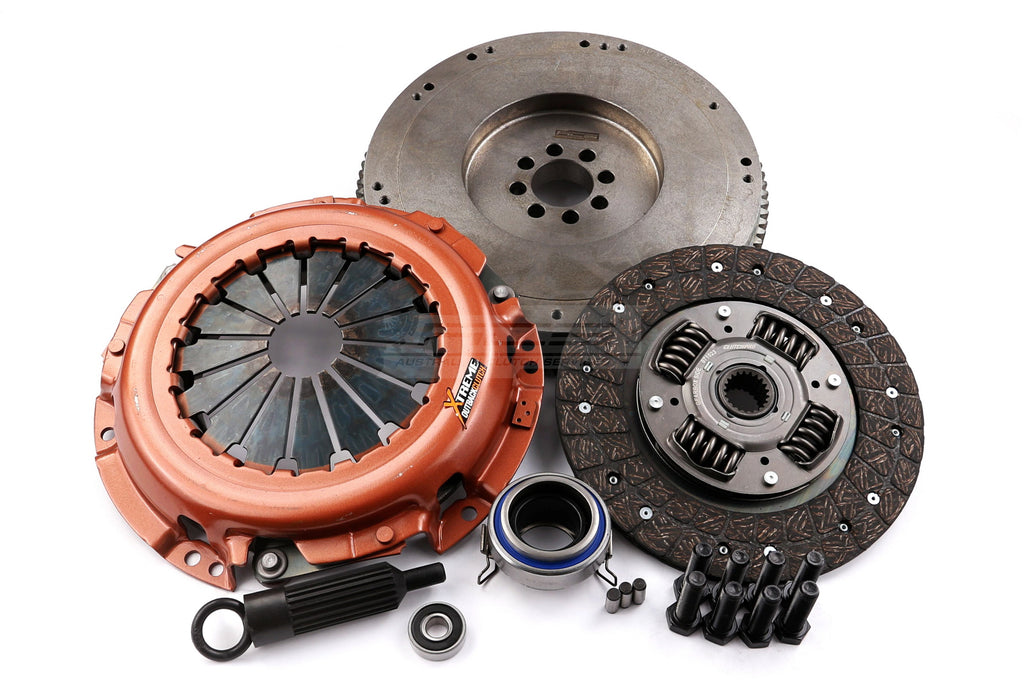 Kit frizione + volano Xtreme Performance rinforzato organico - coppia 410 Nm - carico 790 kg (70% inc ) conversione da volano bimassa a monomassa - Toyota Hilux Surf LN130 1989-1998