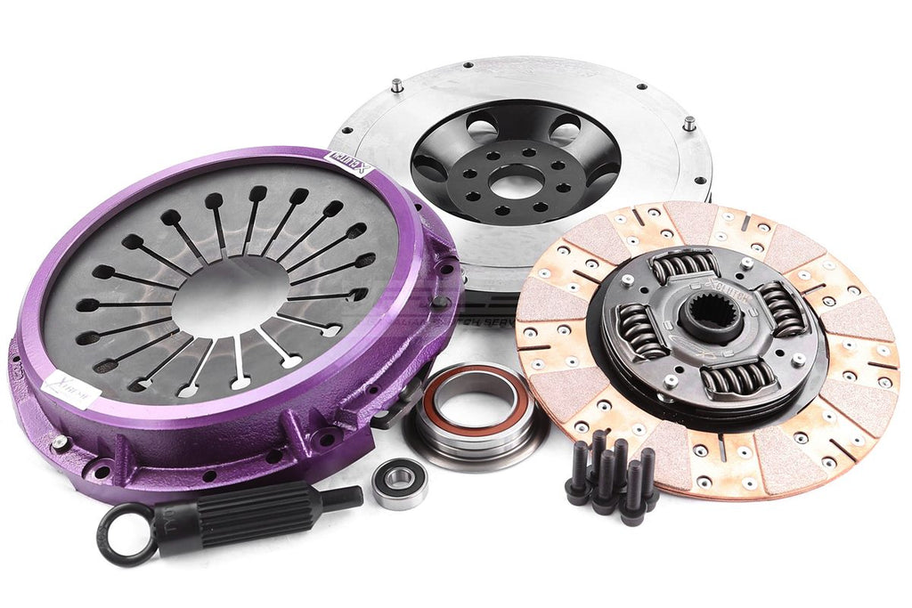 Kit frizione + volano Xtreme Performance rinforzato ceramico ammortizzato - coppia 850 Nm - carico 1000 kg (incremento del 25%) - Toyota Chaser 1992-2001 / Toyota Cresta 1996-2001 / Toyota Mark 2 1992-2007 / Toyota Soarer 1990-2000 / Toyota Supra MK3 MK4