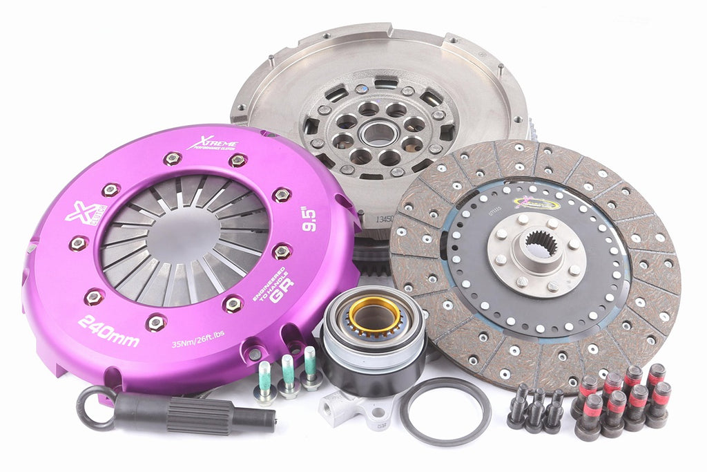 Kit frizione + volano Xtreme Performance rinforzato organico con reggispinta idraulico CSC - coppia 560 Nm - Toyota Corolla MK11 MK12 GZEA14 2023 / Toyota Yaris GXPA16 2020
