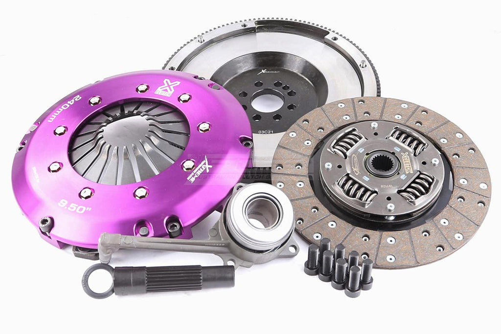 Kit frizione + volano Xtreme Performance rinforzato organico con reggispinta idraulico CSC - coppia 600 Nm conversione da volano bimassa a - Audi A3 MK2 8P MK3 8V MK4 8Y 2004-2020 / Audi Q3 2015-2018 / Audi TT MK2 8J MK3 8S 2008-2014 / Seat Altea MK1 5P