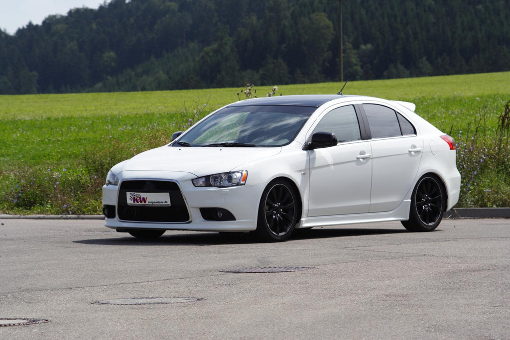 Assetto a ghiera KW V2 per Mitsubishi Lancer Mk8 CY (2007-2016) - auto di riferimento