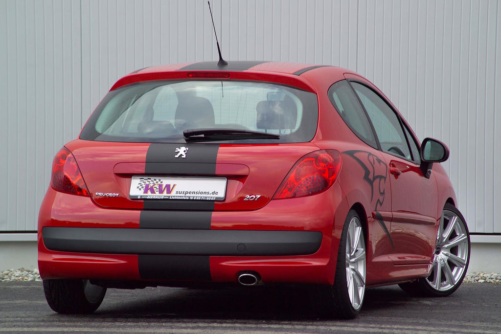 Assetto a ghiera KW V3 per Peugeot 207 (2006-2015) - auto di riferimento