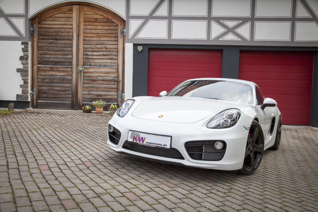 Assetto a ghiera KW V3 per Porsche Cayman 981 (2013-2016) - auto di riferimento