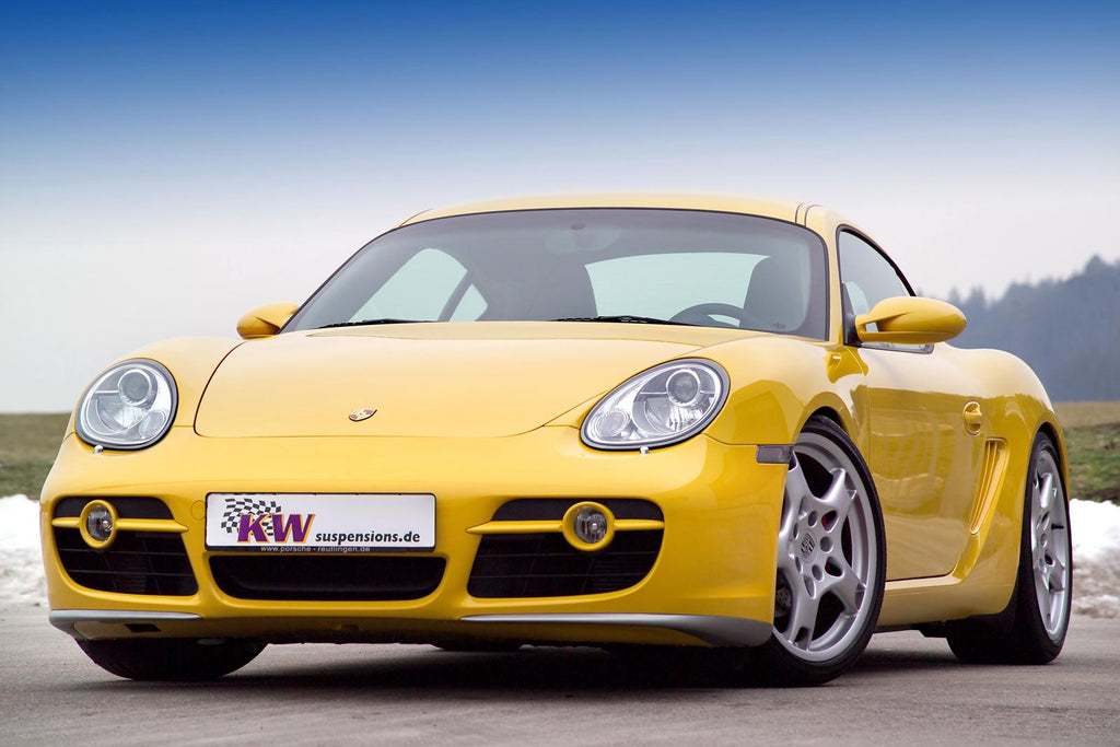 Assetto a ghiera KW V3 per Porsche Cayman 987 (2005-2013) - auto di riferimento