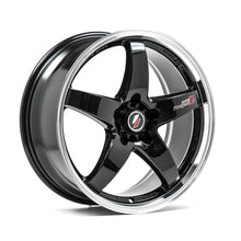 Carica l'immagine nel visualizzatore di Gallery, Cerchio in Lega LENSO D1R 18x8 ET45 5H con foratura su misura Gloss Black &amp; Polished