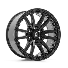 Cerchio in Lega LENSO VALOR 20x9 ET12 6x139.7 Matt Black
