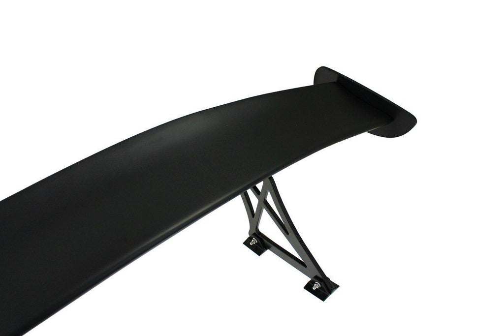 Spoiler Posteriore GT Style SK-Import Nero ABS e Alluminio Universale - foto 3