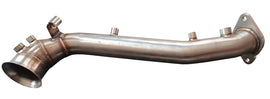 Downpipe in acciaio inox per Jaguar 2.0 D - dettaglio 1