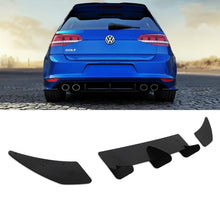Diffusore a Lama Nero Lucido Volkswagen Golf R Mk7 12-16