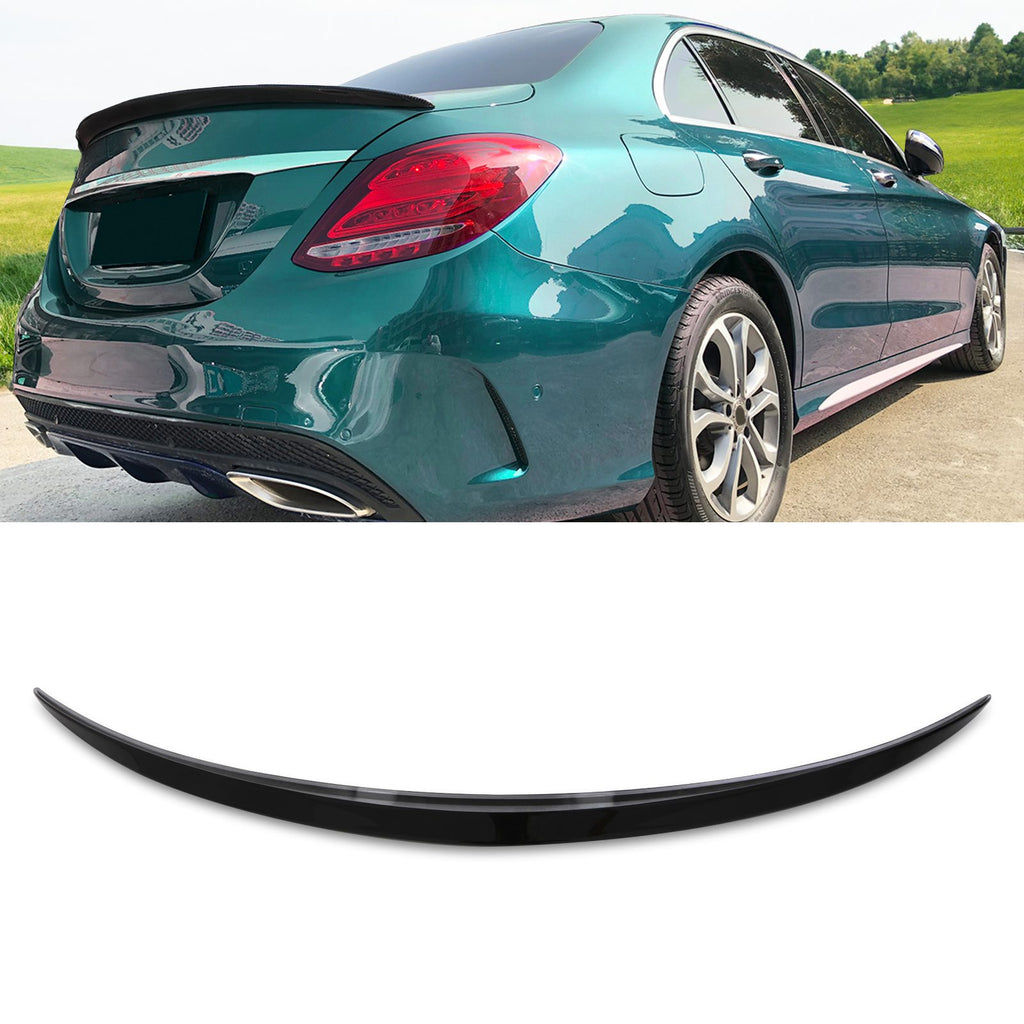Spoiler Wing Posteriore Stile AMG Nero Lucido Mercedes-Benz Classe C W205 15-18