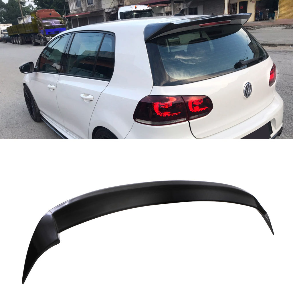 Alettone Posteriore Nero Lucido Volkswagen Golf Mk6 09-13