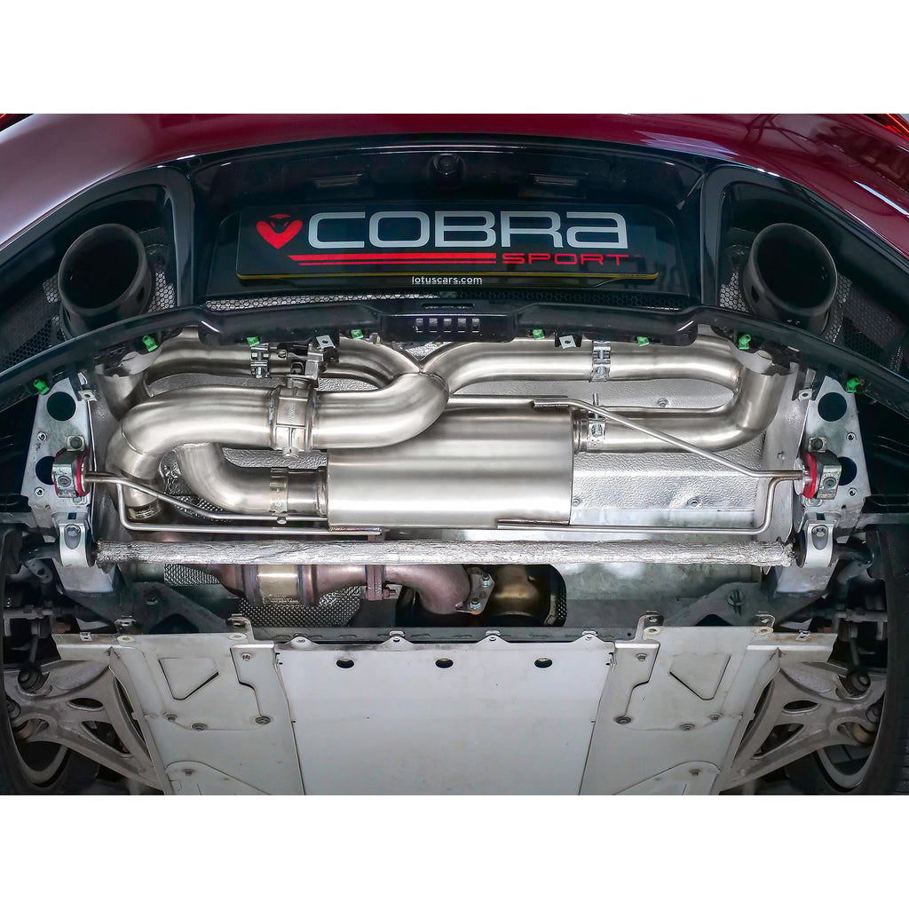 Scarico Sportivo Cat Back Cobra Sport per Lotus Emira 3.5 V6