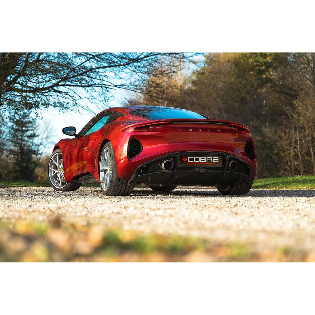 Scarico Sportivo Cat Back Cobra Sport per Lotus Emira 3.5 V6