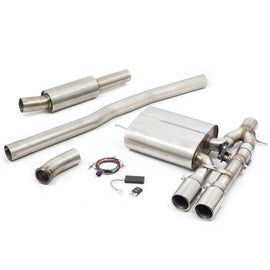 Cat-back valvolato Cobra Sport Mini F56 LCI GPF / extra-UE - MN28/MN29 — immagine illustrativa della configurazione