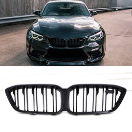 Griglia M Sport Doppia Barra Nero Lucido BMW M2 F87 16-21