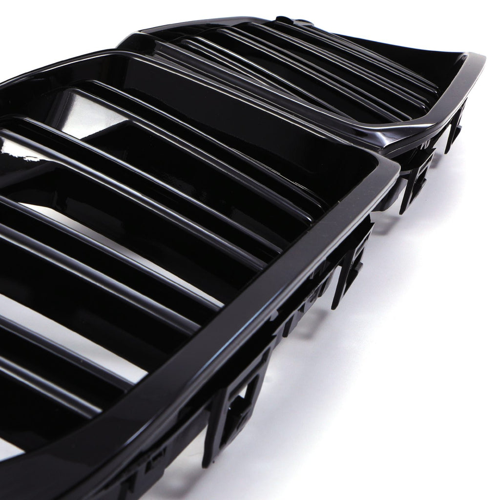 Griglia M Sport Doppia Barra Nero Lucido BMW M2 F87 16-21 - foto 5