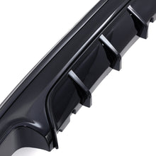 Diffusore Posteriore a Doppio Scarico Stile M Performance Nero Lucido BMW Serie 2 F22 F23 14-21 - foto 5