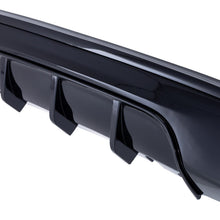 Diffusore Posteriore a Doppio Scarico Stile M Performance Nero Lucido BMW Serie 2 F22 F23 14-21 - foto 7