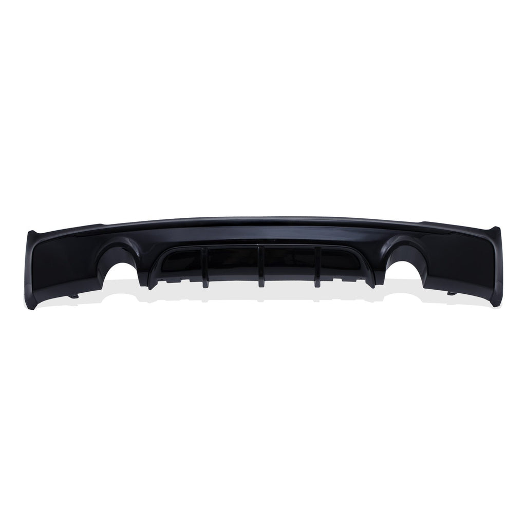 Diffusore Posteriore Stile M Performance Nero Lucido Doppia Uscita BMW Serie 2 F22 F23 14-21 - foto 2