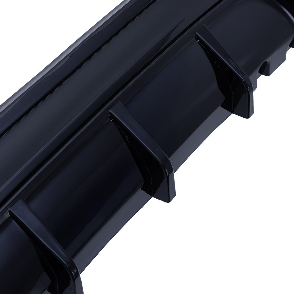 Diffusore Posteriore Stile M Performance Nero Lucido Doppia Uscita BMW Serie 2 F22 F23 14-21 - foto 6
